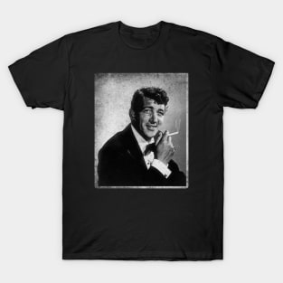 Dean Martin Vintage Black and White T-Shirt